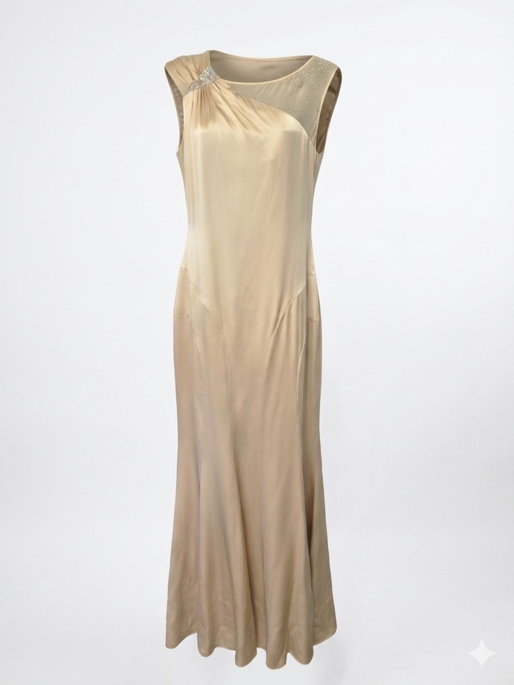 BCBG PARIS 100% SILK GOWN SZ 10 - Picture 3 of 13